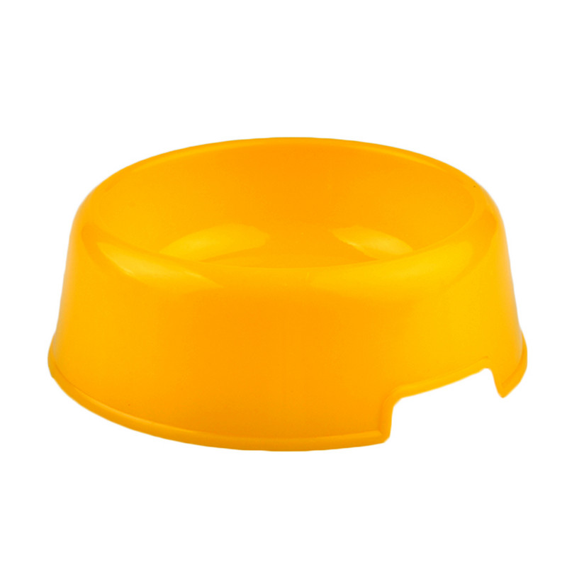 Πλαστικό φορητό χρώμα καραμέλας κατανάλωσης Εύκολο στο καθάρισμα σπίτι Αξεσουάρ σίτισης εξωτερικού χώρου ταξιδιού Μπολ πολλαπλών χρήσεων για σκύλους