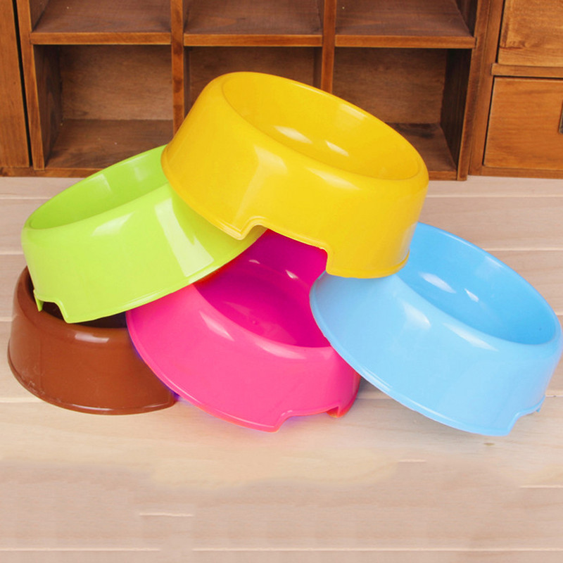 Πλαστικό φορητό χρώμα καραμέλας κατανάλωσης Εύκολο στο καθάρισμα σπίτι Αξεσουάρ σίτισης εξωτερικού χώρου ταξιδιού Μπολ πολλαπλών χρήσεων για σκύλους