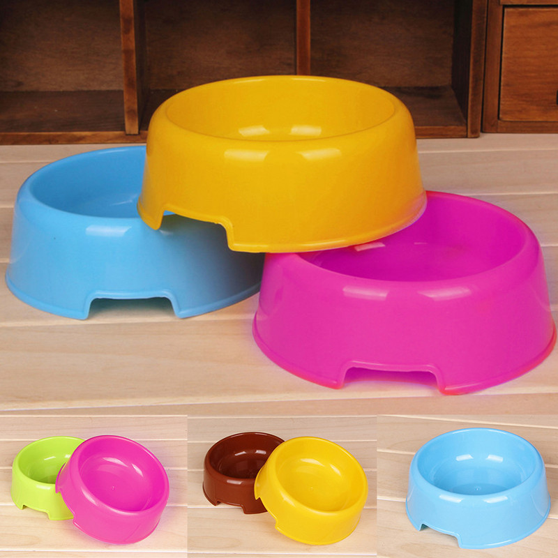 Πλαστικό φορητό χρώμα καραμέλας κατανάλωσης Εύκολο στο καθάρισμα σπίτι Αξεσουάρ σίτισης εξωτερικού χώρου ταξιδιού Μπολ πολλαπλών χρήσεων για σκύλους