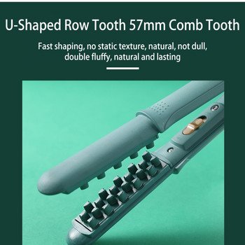 SONOFLY Мини маша за коса Hair Fluffy 3D Grid Curler Splint Portable High Quality Ceramic Corn Perm Styling Tools TY-219