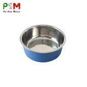 Πιστοποιημένα προϊόντα για κατοικίδια PSM από ανοξείδωτο χάλυβα Μπολ για σκύλους Δοχείο τροφής για γάτες Ανθεκτικό εύκολο στον καθαρισμό Στρογγυλεμένες προμήθειες υψηλής χωρητικότητας