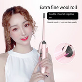 Mini Juuste lokirull Professionaalne elektriline keraamiline villane lokirull juuksepulk Wave Curling Iron juuste kujundamise tööriist плойка для волос 드라이기