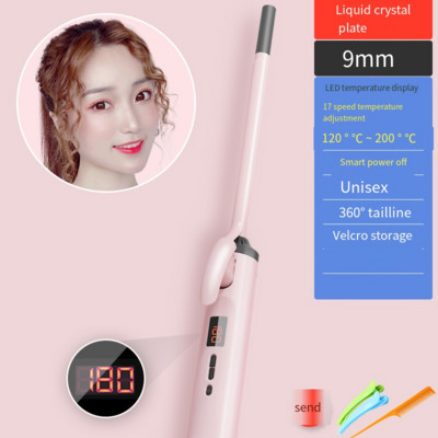 Mini Juuste lokirull Professionaalne elektriline keraamiline villane lokirull juuksepulk Wave Curling Iron juuste kujundamise tööriist плойка для волос 드라이기