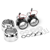 2,5-tollise biksenoonläätse miniprojektori läätsed esitulede jaoks H7 H4 9005 9006 Ajakohastamine Kasutage H1 Xenon HID LED-lampe autode jaoks