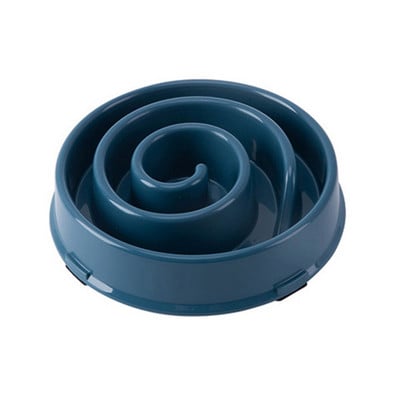 Egészséges táplálkozás Anti Pet Bowl Közepes méretű tál lassú adagoló, kis megállás, nem nyelés, puffadás ellen Lassú kutyák Kutyacsúszás evés interaktív