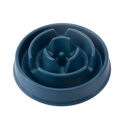 Egészséges táplálkozás Anti Pet Bowl Közepes méretű tál lassú adagoló, kis megállás, nem nyelés, puffadás ellen Lassú kutyák Kutyacsúszás evés interaktív