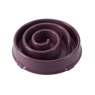 Egészséges táplálkozás Anti Pet Bowl Közepes méretű tál lassú adagoló, kis megállás, nem nyelés, puffadás ellen Lassú kutyák Kutyacsúszás evés interaktív