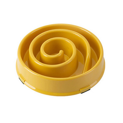 Egészséges táplálkozás Anti Pet Bowl Közepes méretű tál lassú adagoló, kis megállás, nem nyelés, puffadás ellen Lassú kutyák Kutyacsúszás evés interaktív