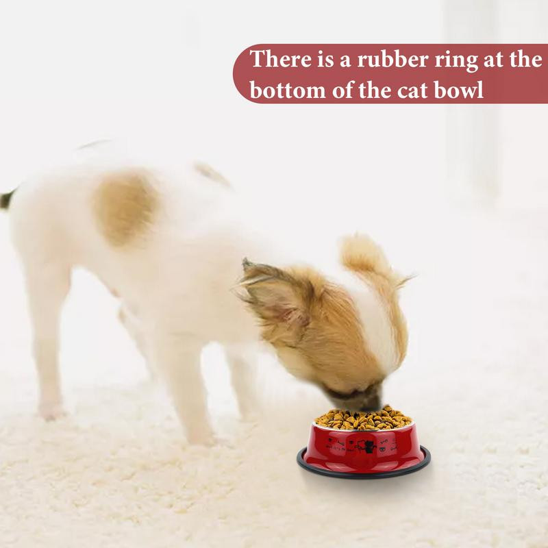 Zdjele za pse za male pse Neklizajuće zdjele za mačke 18 cm/7,08 inča Izdržljive potrepštine za kućne ljubimce za male ljubimce Pse Mačke Štenci i