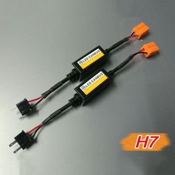 Αντάπτορας αποκωδικοποιητή προβολέων LED Canbus Anti-Flicker Harness Bulbs Αντίσταση για προβολείς ομίχλης SUV H4 H7 H1 9005 Προσαρμογέας Anti-Flicker