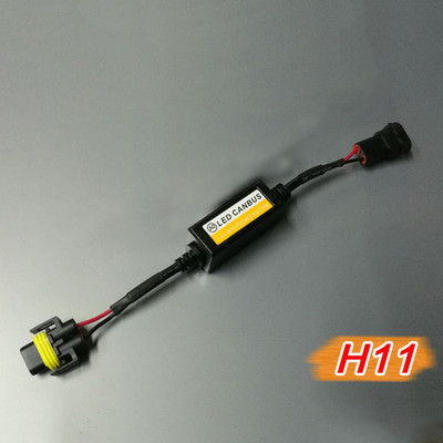 LED priekšējo lukturu dekodera adapteris Canbus pretmirgošanas siksnas spuldzes pretestība apvidus auto miglas lukturiem H4 H7 H1 9005 adapteris pret mirgošanu