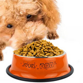 Boluri metalice pentru animale de companie pentru câini, mâncare pentru pisici, anti-alunecare, 18 cm/7,08 inchi, consumabile durabile pentru animale de companie, câini, pisici, căței și pisoi