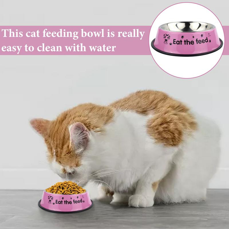 Koerakausid väikese suurusega koerte kassitoidunõude jaoks Libisemisvastane 18 cm/7,08 tolli Vastupidavad lemmikloomatarbed väikestele lemmikloomadele Koertele Kassidele Kutsikatele Ja