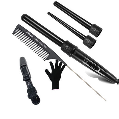 DoDo 3 u 1 uvijači za kosu Care Styling Uvijači za kosu Štapić zamjenjivi kopča od 3 dijela Uvijači za kosu Set uvijača Alat za frizure