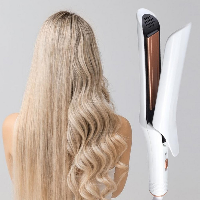 Kelioninis plokščias geležies patvarus 360 laipsnių besisukantis kabelis 13W salono plokščias geležies plaukų tiesintuvas naudojimui namuose