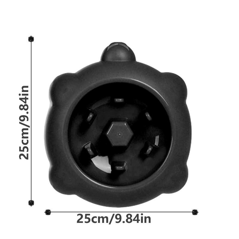 Šuniuko lėto maitinimo dubuo Didelis lėtas šėrimo dubuo šuniui Apvalios formos Lėtas tiektuvas šunų dubuo Laižymo padėklas Dėžutė treniruoklis žemės riešutams