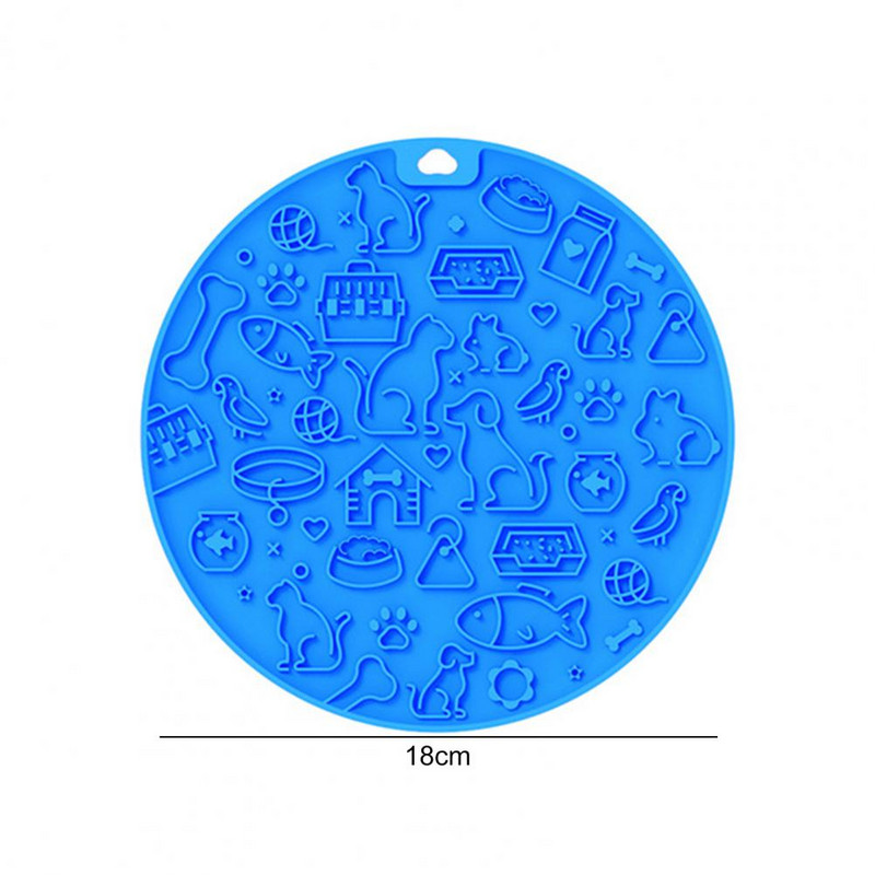 Praktična podloga za lizanje mačaka, višenamjenska, bez BPA, podloga za sporo hranjenje, podloga za lizanje pasa za mačke