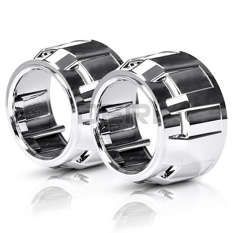 2,5-inčni automobilski Bi Xenon HID projektor Len Shell Prednja svjetla Maska objektiva Automobilska prednja svjetla Retrofit Poklopac leća Poklopci za stil automobila