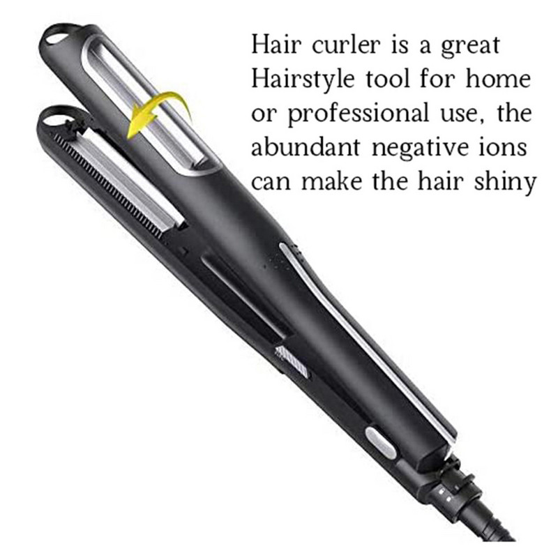 Plaukų suktukas Automatinis kaitinimas Kukurūzų įtvaras Keraminis Turmalinas Susukimo geležis šukuosenos įrankis EU kištukas