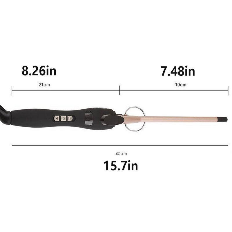 Ondulator electric ondulator profesional pentru coafura femeie Priza UE Incalzire par ondulat rola instrumente pentru coafura 9mm