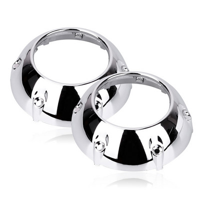 3,0-инчови капаци за проектор за Hella 3R G5/Koito Q5 обектив Би-ксенонова рамка на фаровете Модернизирани капаци на лещите Автомобилни светлини Аксесоари