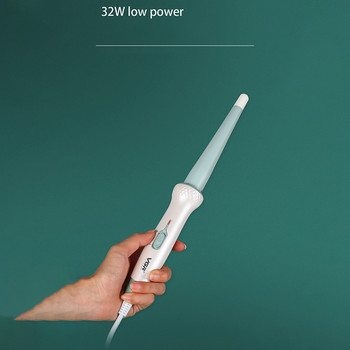 SONOFLY Professional 30mm κωνικό σίδερο για μπούκλες Ηλεκτρικό σπίτι Έξυπνο κύλινδρο για μπούκλες μαλλιών Εργαλεία styling ρύθμισης θερμοκρασίας v-596