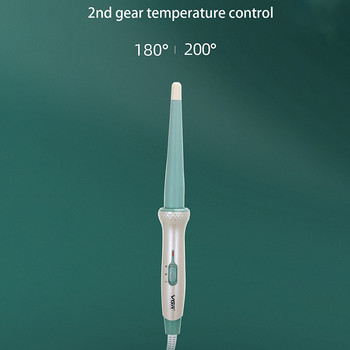 SONOFLY Професионална 30 мм конична маша Електрическа домашна умна маша за коса Ролка Регулиране на температурата Инструменти за оформяне v-596