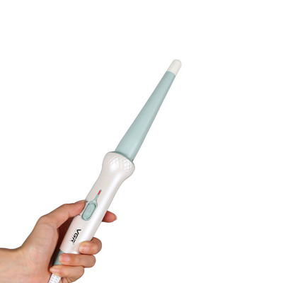 SONOFLY Professional 30mm κωνικό σίδερο για μπούκλες Ηλεκτρικό σπίτι Έξυπνο κύλινδρο για μπούκλες μαλλιών Εργαλεία styling ρύθμισης θερμοκρασίας v-596