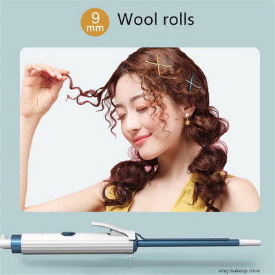 Professionaalne 32 mm juuksekoolutaja temperatuuri reguleerimise juuste lokitangid lokitangid suurte lainete negatiivsete ioonide kujundamise tööriistad 4
