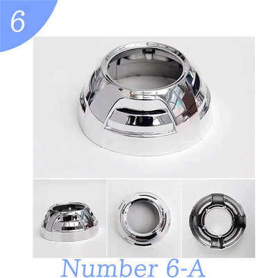 2 vnt. automobilio stilius 3,0 colių projektoriaus objektyvo gaubtas Q5 biksenoninis HID projektoriaus gaubtas LHD RHD HID priekinio žibinto automobilio objektyvo gaubtas