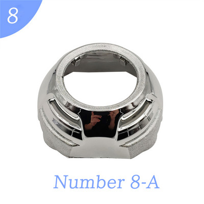 2 vnt. automobilio stilius 3,0 colių projektoriaus objektyvo gaubtas Q5 biksenoninis HID projektoriaus gaubtas LHD RHD HID priekinio žibinto automobilio objektyvo gaubtas