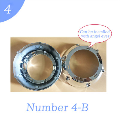 2 vnt. automobilio stilius 3,0 colių projektoriaus objektyvo gaubtas Q5 biksenoninis HID projektoriaus gaubtas LHD RHD HID priekinio žibinto automobilio objektyvo gaubtas