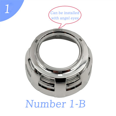 2 vnt. automobilio stilius 3,0 colių projektoriaus objektyvo gaubtas Q5 biksenoninis HID projektoriaus gaubtas LHD RHD HID priekinio žibinto automobilio objektyvo gaubtas