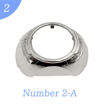 2 vnt. automobilio stilius 3,0 colių projektoriaus objektyvo gaubtas Q5 biksenoninis HID projektoriaus gaubtas LHD RHD HID priekinio žibinto automobilio objektyvo gaubtas