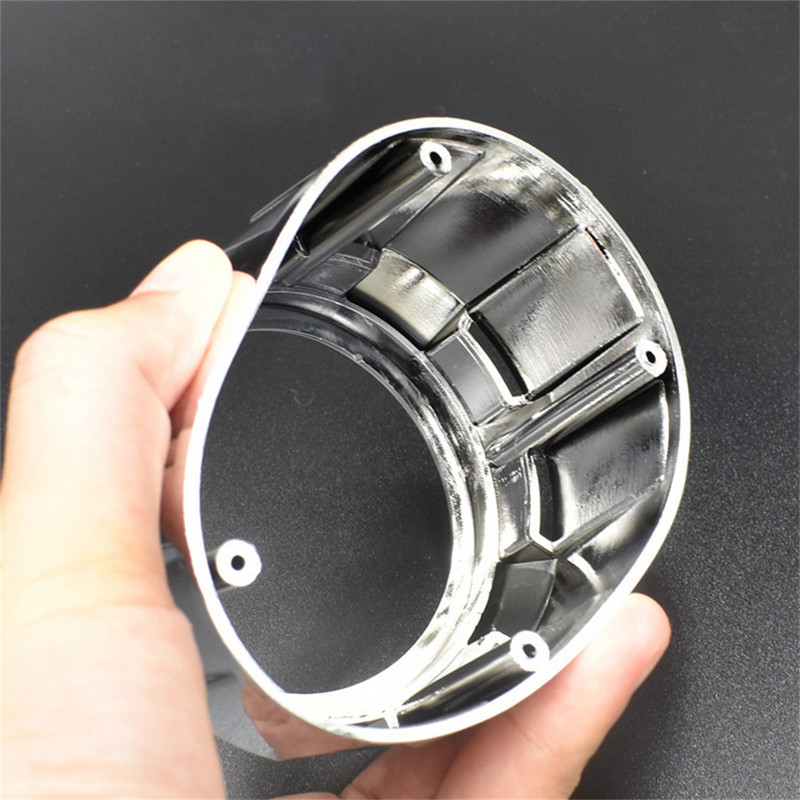 2 vnt. automobilio stilius 3,0 colių projektoriaus objektyvo gaubtas Q5 biksenoninis HID projektoriaus gaubtas LHD RHD HID priekinio žibinto automobilio objektyvo gaubtas