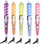 1 τεμ. Αυτόματο A Hair Stick Σπιράλ Κεραμικό Dry and Wet O Hair curler Ανθεκτικό και ασφαλές κατά του εγκαυμάτων Ηλεκτρικό μπούκλωμα V Hair Curler