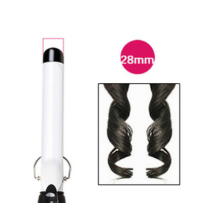 Ondulător electric din ceramică pentru ondulare lungă, baghetă de ondulare, 22-32 mm, ondulator de păr profesional, ondulator, baghetă pentru onduleri, stil de modă