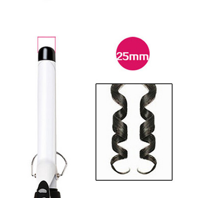 Ondulător electric din ceramică pentru ondulare lungă, baghetă de ondulare, 22-32 mm, ondulator de păr profesional, ondulator, baghetă pentru onduleri, stil de modă