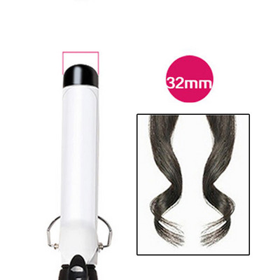Ondulător electric din ceramică pentru ondulare lungă, baghetă de ondulare, 22-32 mm, ondulator de păr profesional, ondulator, baghetă pentru onduleri, stil de modă