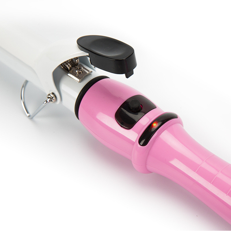 Elektrinis keraminis plaukų suktukas, ilgas garbanojimo žnyplės, 22–32 mm, profesionalus plaukų sukimo geležinis volelis, garbanų lazdelė, mados formavimas