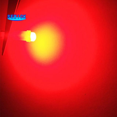 Soodushinnaga 500 tk Parim hind T5 1 LED COB auto sisemus armatuurlaua mõõtur tuled instrument Hoiatusindikaator signaalpirnid W1,2W