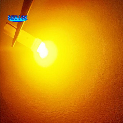 Soodushinnaga 500 tk Parim hind T5 1 LED COB auto sisemus armatuurlaua mõõtur tuled instrument Hoiatusindikaator signaalpirnid W1,2W