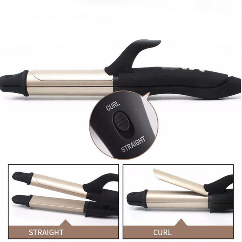 Plaukų tiesintuvai Plokšti lygintuvai Tiesinimo suktukai Trigubos statinės plaukų suktukai Lygintuvai Waver Styling Tools Plaukų formavimo lazdelės įrankis
