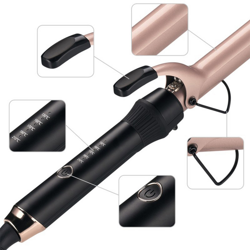 Plaukų tiesintuvai Plokšti lygintuvai Tiesinimo suktukai Trigubos statinės plaukų suktukai Lygintuvai Waver Styling Tools Plaukų formavimo lazdelės įrankis