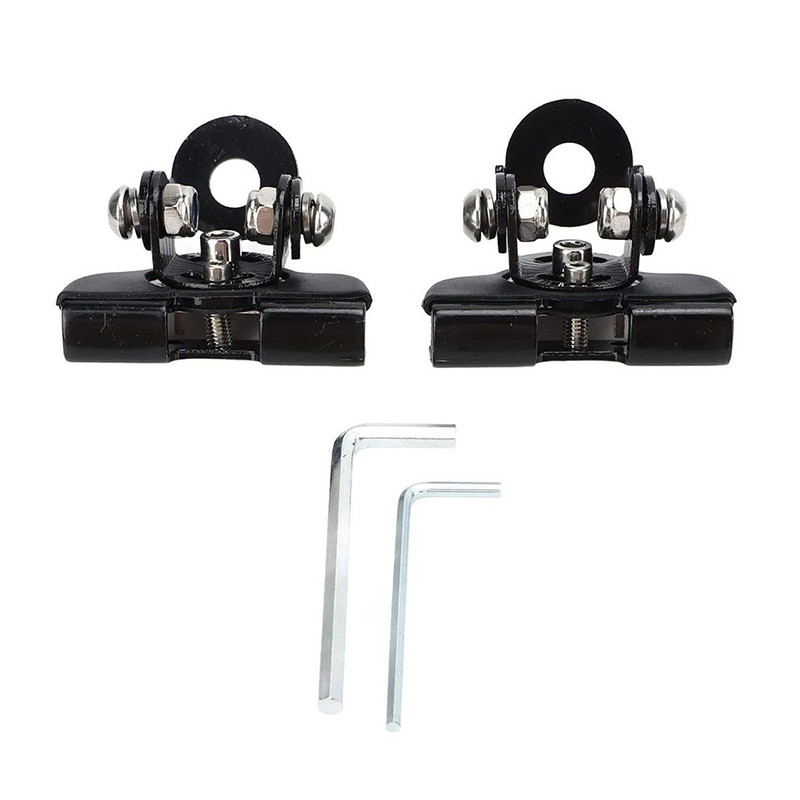 LED darbinio žibinto tvirtinimo kronšteino laikiklis visureigiui visureigiui 4WD universalus statramsčio gaubtas reguliuojami tvirtinimo laikikliai 2 vnt.