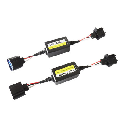 Automobilio priekinis žibintas, 35W 12V priekinių žibintų įspėjimas, automobilio LED lemputės adapteris, tinka automobilio priekiniams žibintams