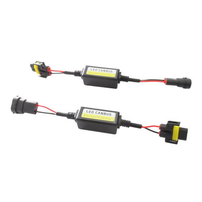 Automobilio priekinis žibintas, 35W 12V priekinių žibintų įspėjimas, automobilio LED lemputės adapteris, tinka automobilio priekiniams žibintams