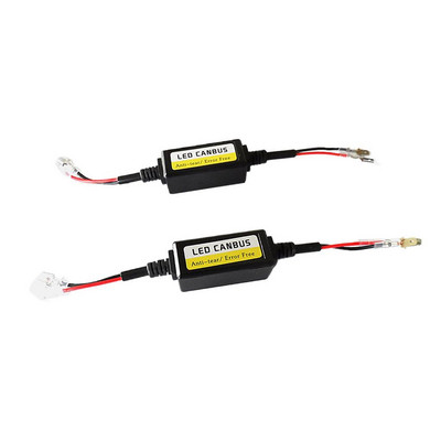 Automobilio priekinis žibintas, 35W 12V priekinių žibintų įspėjimas, automobilio LED lemputės adapteris, tinka automobilio priekiniams žibintams