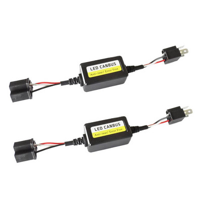 Automobilio priekinis žibintas, 35W 12V priekinių žibintų įspėjimas, automobilio LED lemputės adapteris, tinka automobilio priekiniams žibintams