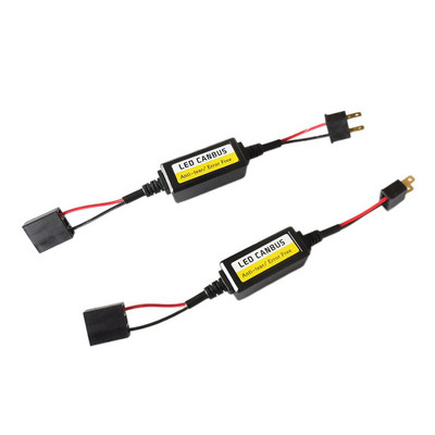 Automobilio priekinis žibintas, 35W 12V priekinių žibintų įspėjimas, automobilio LED lemputės adapteris, tinka automobilio priekiniams žibintams